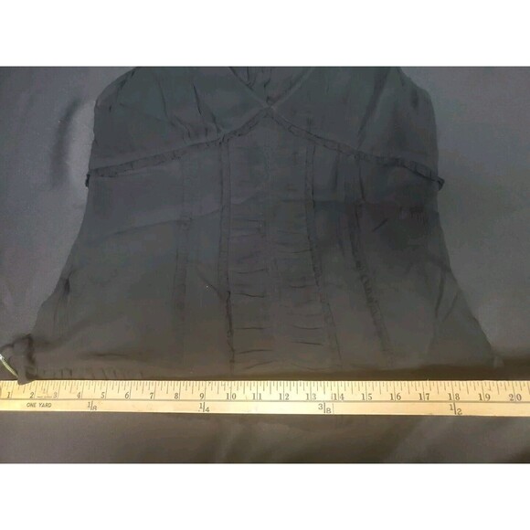 Jason Wu Double Layer V Neck Silk Strappy Tank Top Blouse Size 8 NWT NEW - Picture 13 of 13